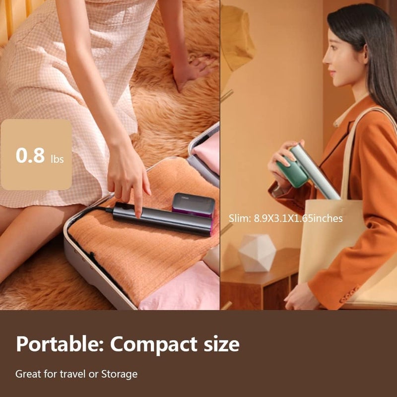 Nesugar Steamer for Clothes Steamer, Fashion Portable Handheld Garment Steamer, 0.8lbs Lightly, 15s Fast Heat-up, 10 Minutes of Continuous Steam, Mini Steam Iron for travel and home(100-120V) - Image 4
